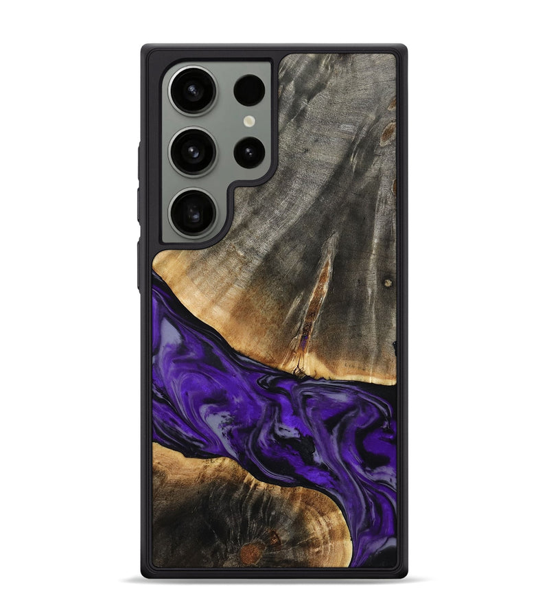 Galaxy S24 Ultra Wood Phone Case - Miller (Purple, 802171)