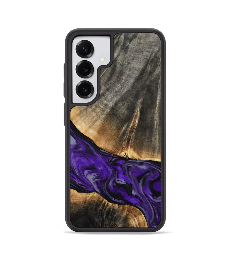 Galaxy S25 Wood Phone Case - Miller (Purple, 802171)