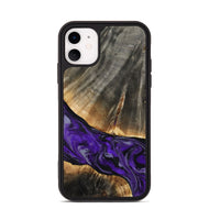 iPhone 11 Wood Phone Case - Miller (Purple, 802171)