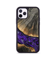 iPhone 11 Pro Wood Phone Case - Miller (Purple, 802171)
