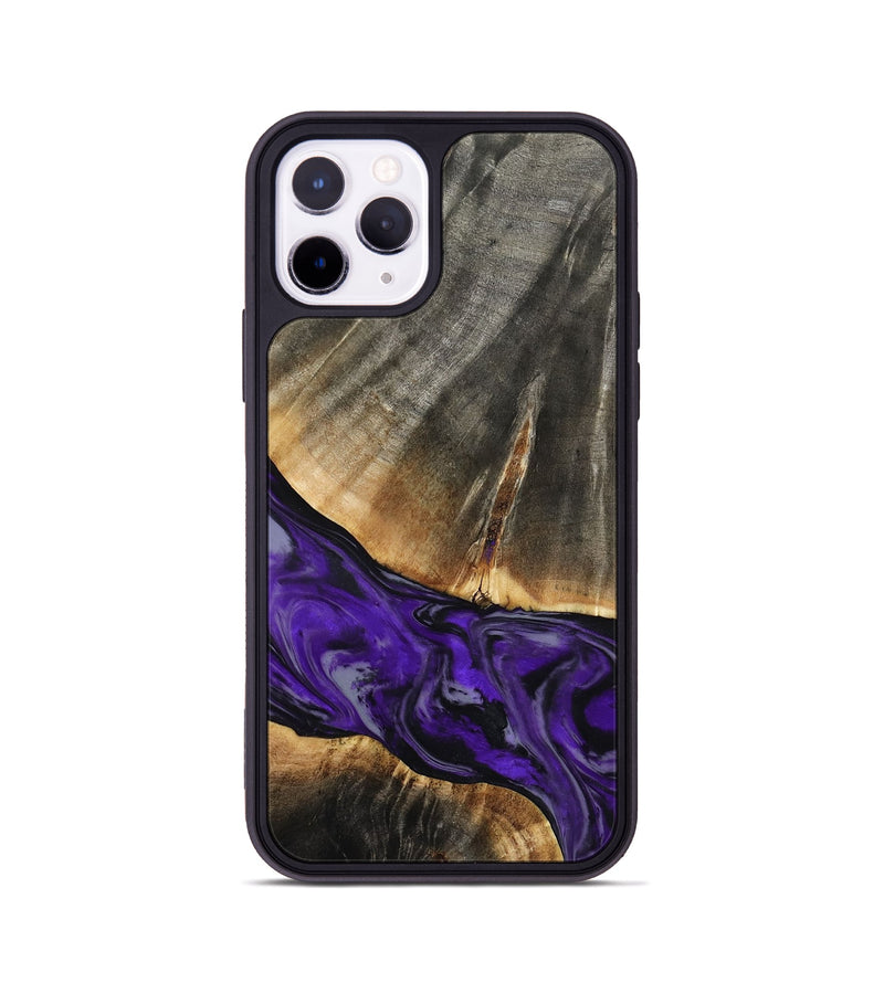 iPhone 11 Pro Wood Phone Case - Miller (Purple, 802171)