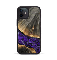 iPhone 12 Wood Phone Case - Miller (Purple, 802171)