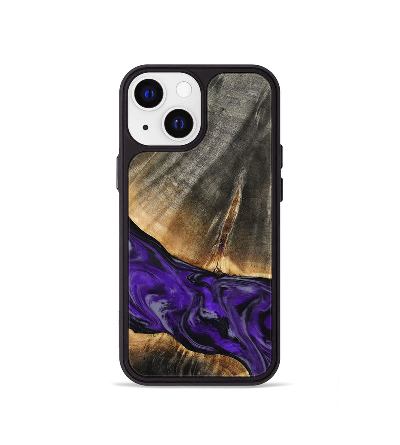 iPhone 13 mini Wood Phone Case - Miller (Purple, 802171)