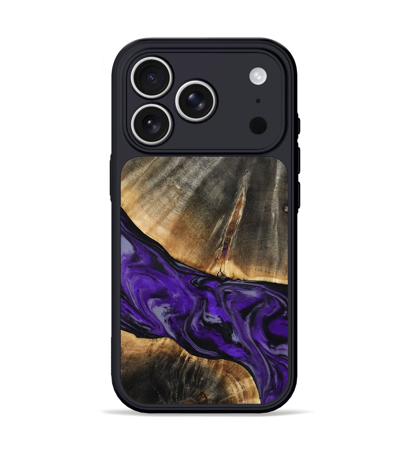 iPhone 17 Pro Wood Phone Case - Miller (Purple, 802171)