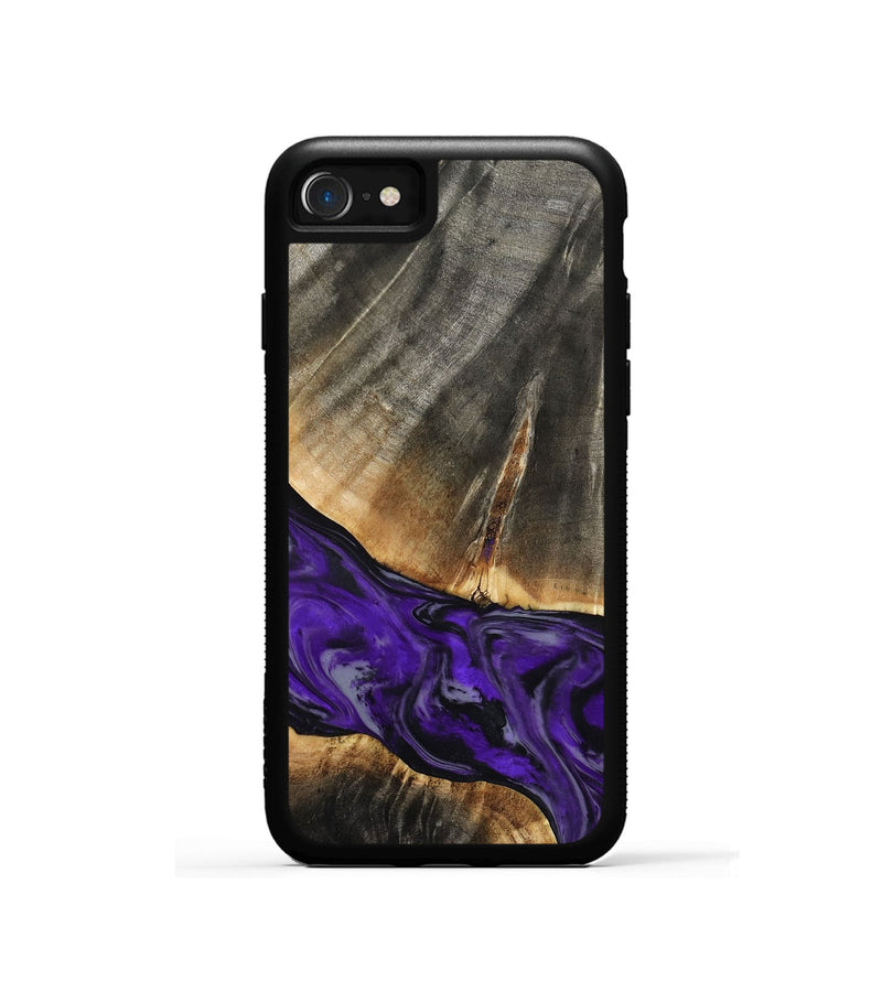 iPhone SE Wood Phone Case - Miller (Purple, 802171)