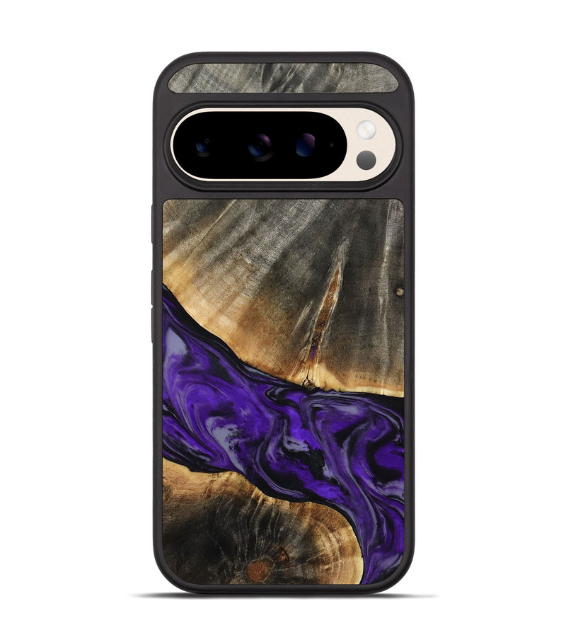 Pixel 10 Wood Phone Case - Miller (Purple, 802171)