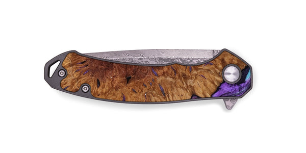 EDC Wood Pocket Knife - Sheryl (Purple, 802172)