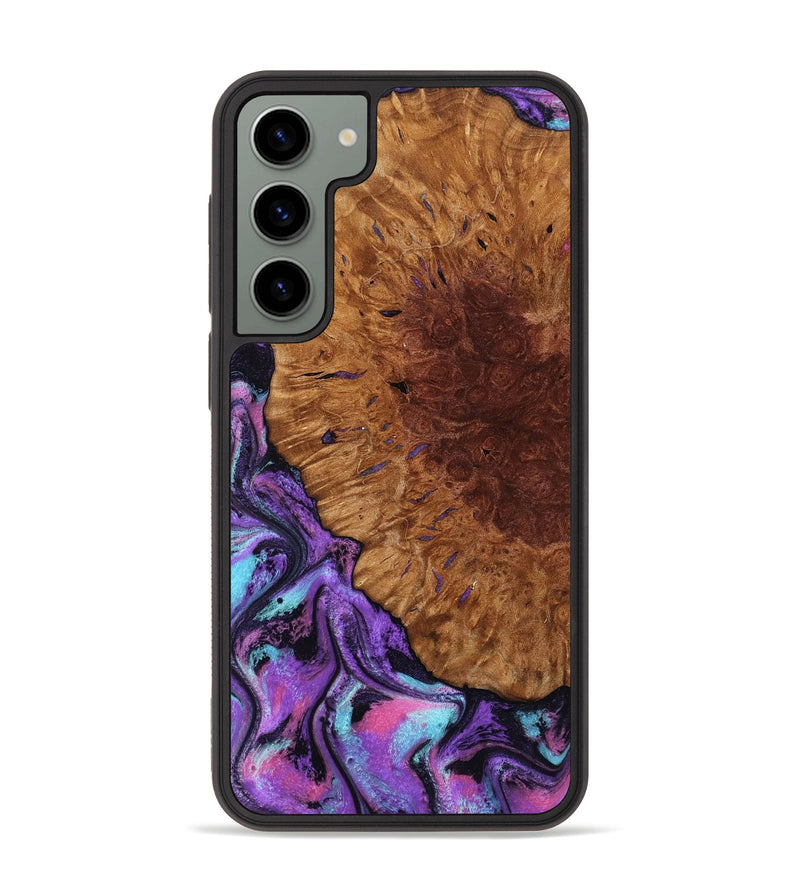 Galaxy S23 Plus Wood Phone Case - Sheryl (Purple, 802172)