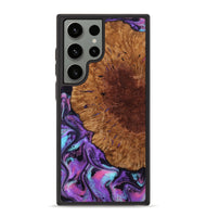 Galaxy S23 Ultra Wood Phone Case - Sheryl (Purple, 802172)