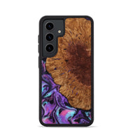 Galaxy S24 Wood Phone Case - Sheryl (Purple, 802172)