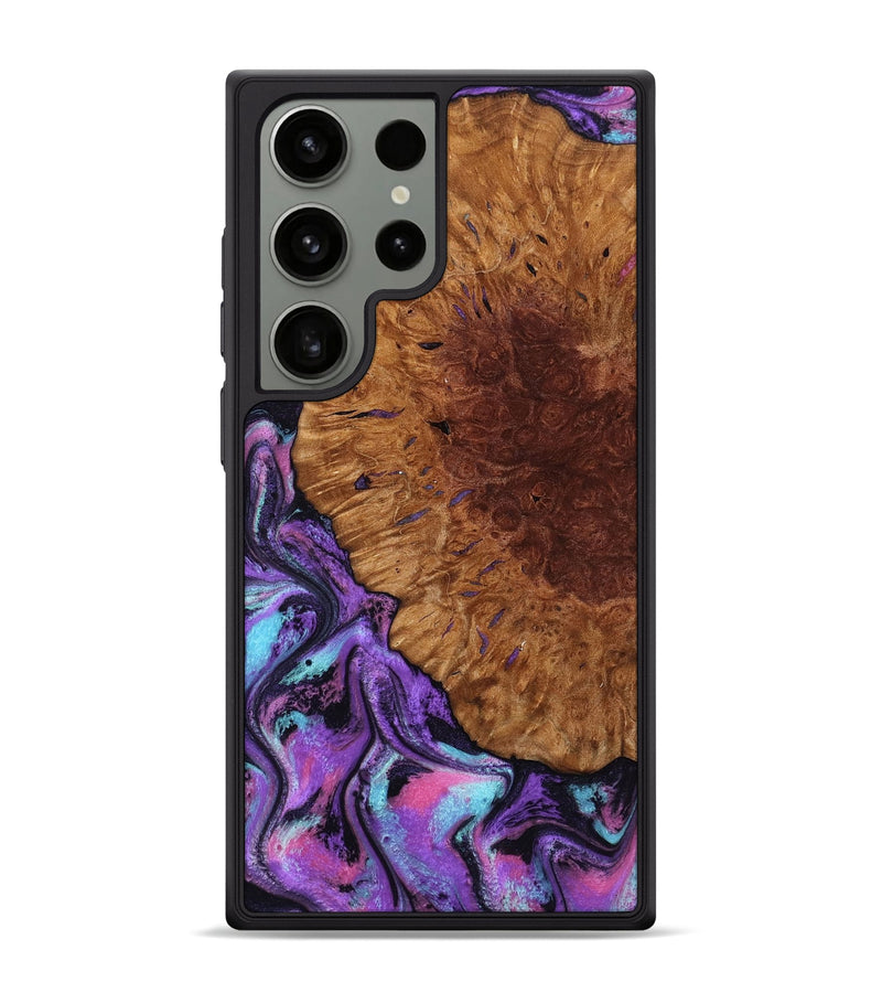 Galaxy S24 Ultra Wood Phone Case - Sheryl (Purple, 802172)