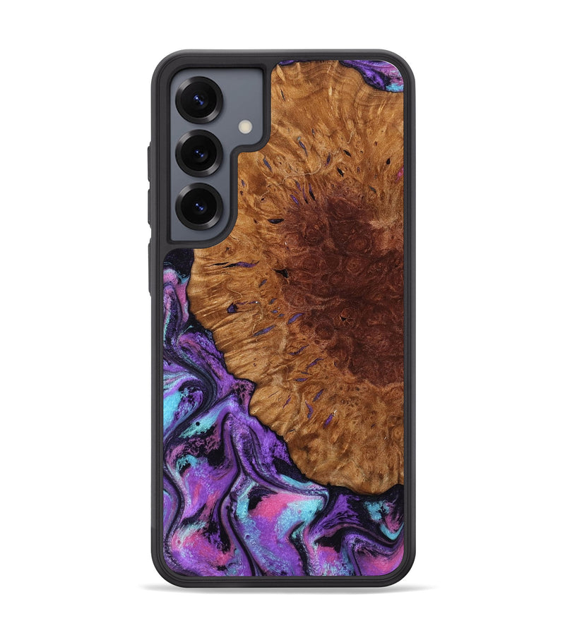 Galaxy S25 Plus Wood Phone Case - Sheryl (Purple, 802172)