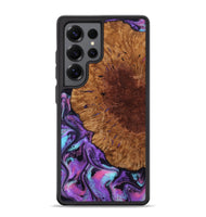 Galaxy S25 Ultra Wood Phone Case - Sheryl (Purple, 802172)