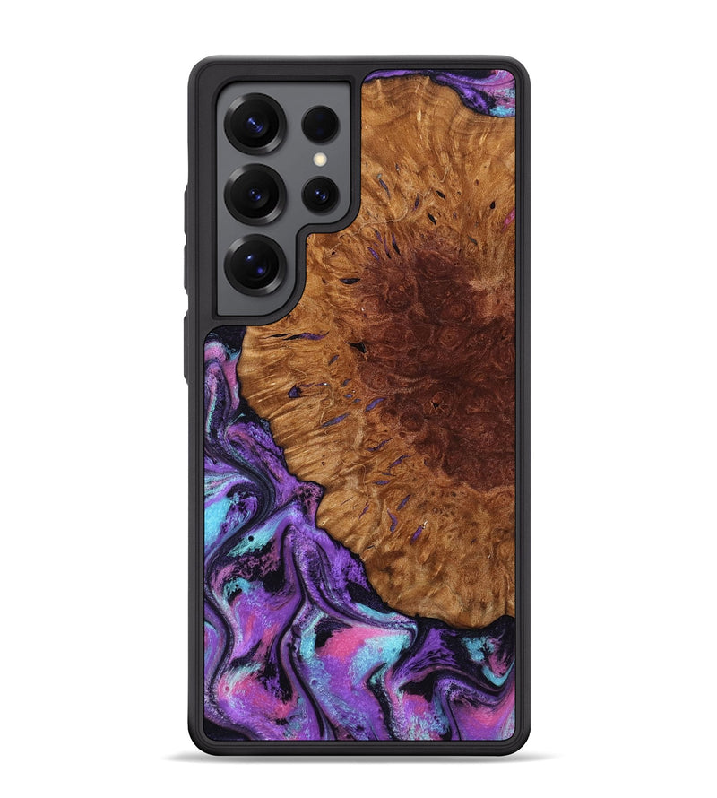 Galaxy S25 Ultra Wood Phone Case - Sheryl (Purple, 802172)