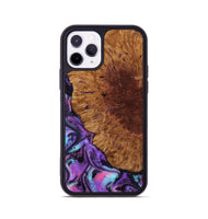 iPhone 11 Pro Wood Phone Case - Sheryl (Purple, 802172)