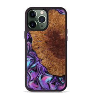 iPhone 13 Pro Max Wood Phone Case - Sheryl (Purple, 802172)