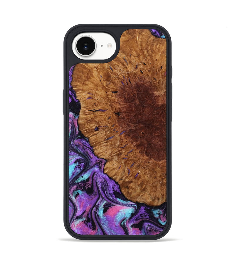 iPhone 16e Wood Phone Case - Sheryl (Purple, 802172)