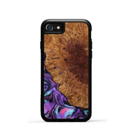 iPhone SE Wood Phone Case - Sheryl (Purple, 802172)