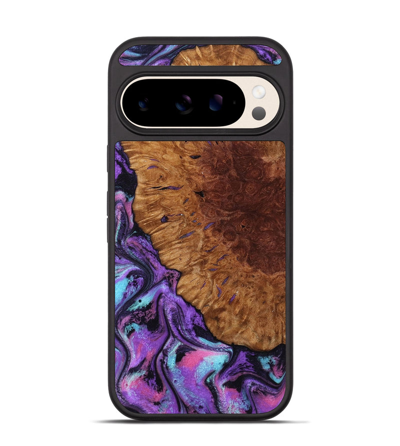 Pixel 10 Wood Phone Case - Sheryl (Purple, 802172)