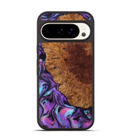 Pixel 9 Wood Phone Case - Sheryl (Purple, 802172)