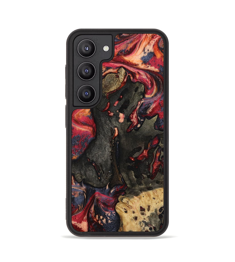 Galaxy S23 Wood Phone Case - Ensley (Red, 802173)