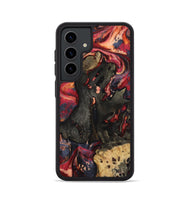 Galaxy S24 Wood Phone Case - Ensley (Red, 802173)