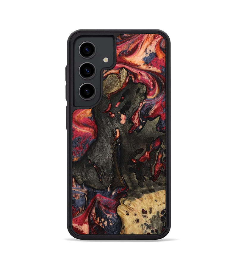 Galaxy S24 Wood Phone Case - Ensley (Red, 802173)