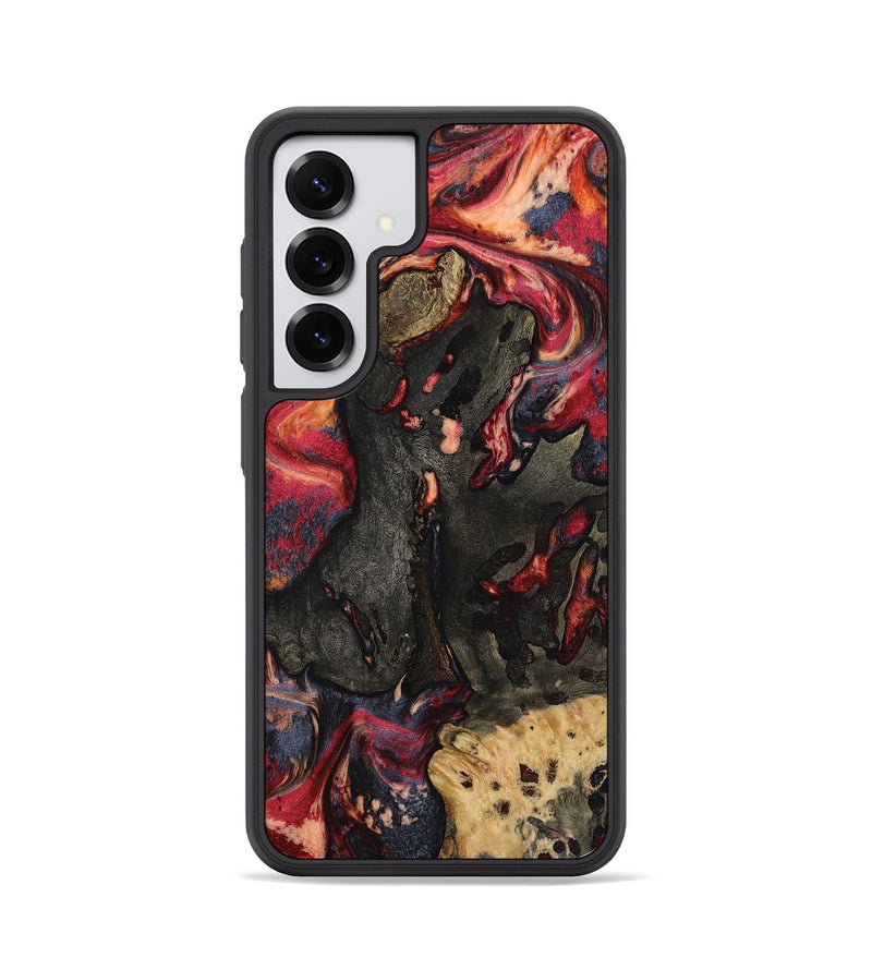 Galaxy S25 Wood Phone Case - Ensley (Red, 802173)