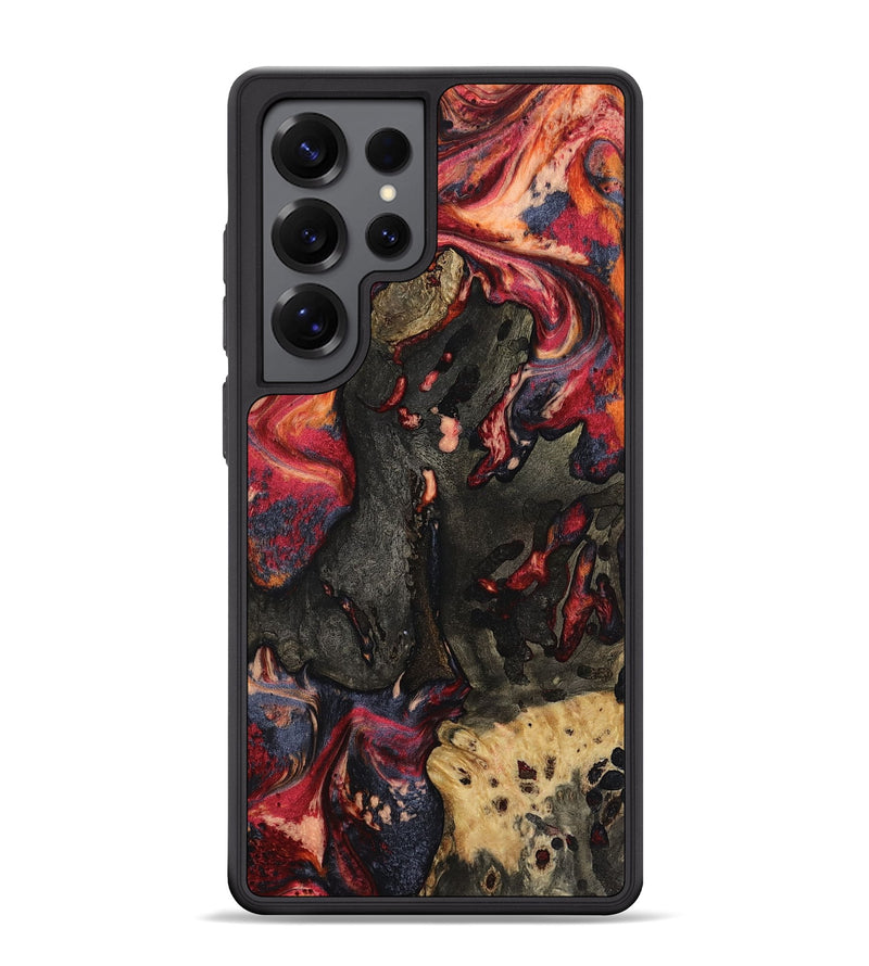 Galaxy S25 Ultra Wood Phone Case - Ensley (Red, 802173)