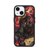 iPhone 13 Wood Phone Case - Ensley (Red, 802173)