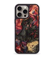 iPhone 15 Pro Max Wood Phone Case - Ensley (Red, 802173)