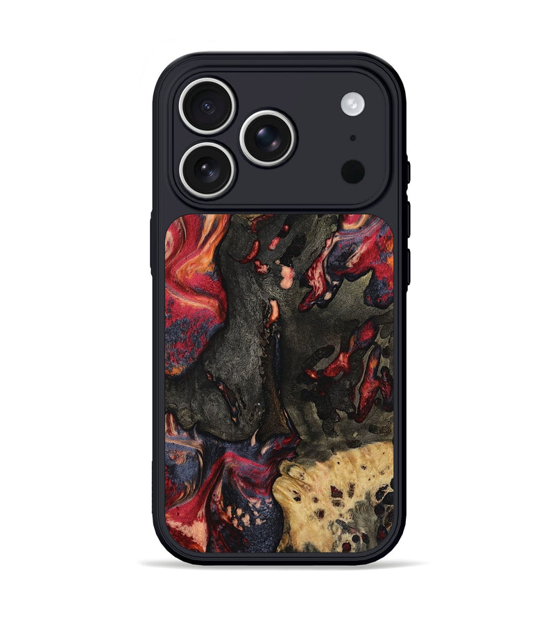 iPhone 17 Pro Wood Phone Case - Ensley (Red, 802173)