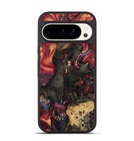 Pixel 9 Pro Wood Phone Case - Ensley (Red, 802173)