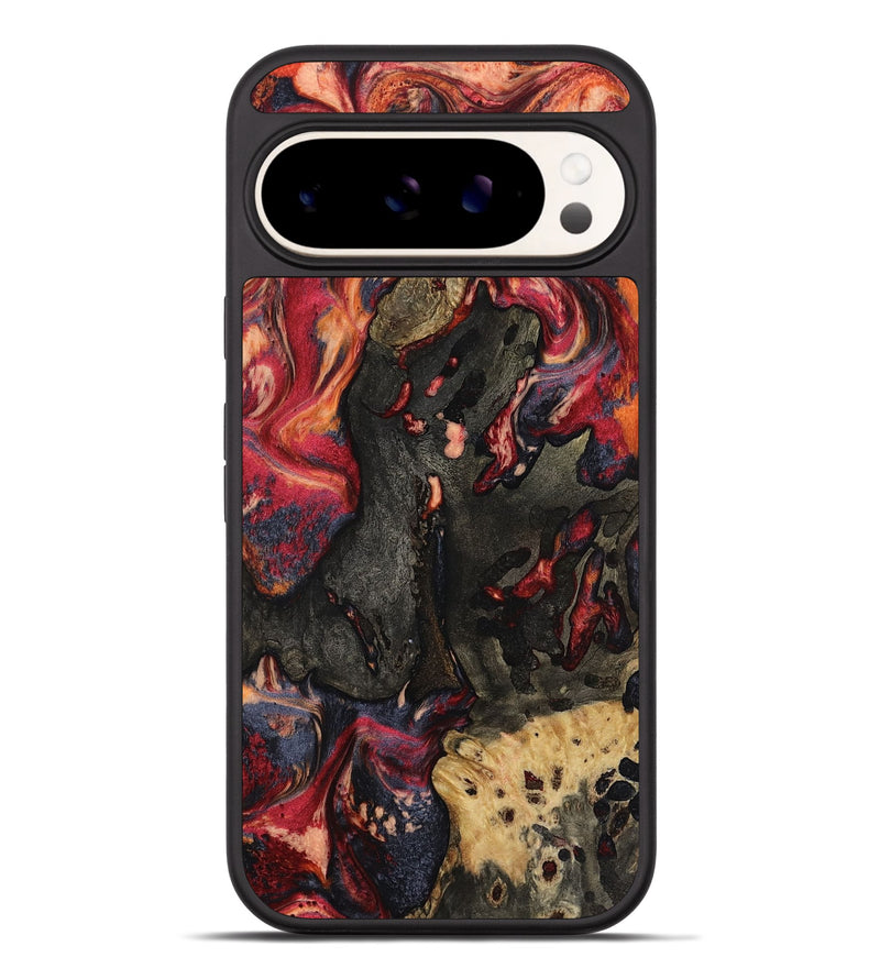 Pixel 9 Pro XL Wood Phone Case - Ensley (Red, 802173)