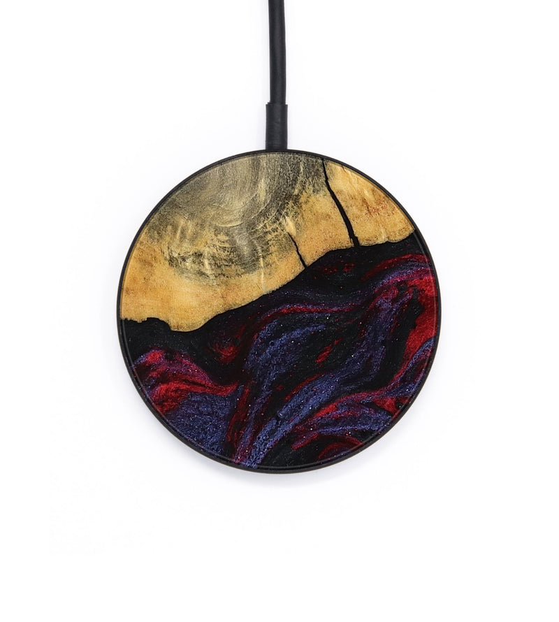 Circle Wood Wireless Charger - Camren (Red, 802174)
