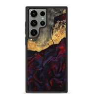 Galaxy S23 Ultra Wood Phone Case - Camren (Red, 802174)