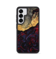 Galaxy S25 Wood Phone Case - Camren (Red, 802174)