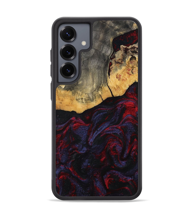 Galaxy S25 Plus Wood Phone Case - Camren (Red, 802174)