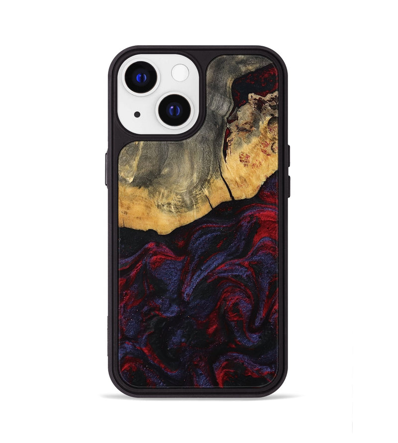 iPhone 13 Wood Phone Case - Camren (Red, 802174)