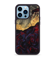 iPhone 14 Pro Max Wood Phone Case - Camren (Red, 802174)