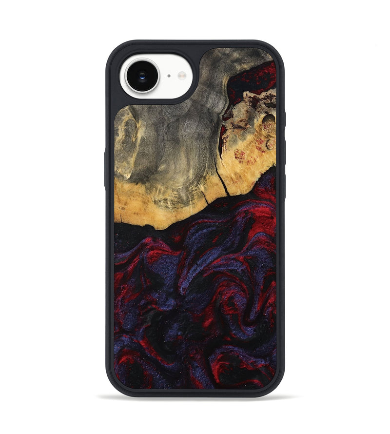iPhone 16e Wood Phone Case - Camren (Red, 802174)