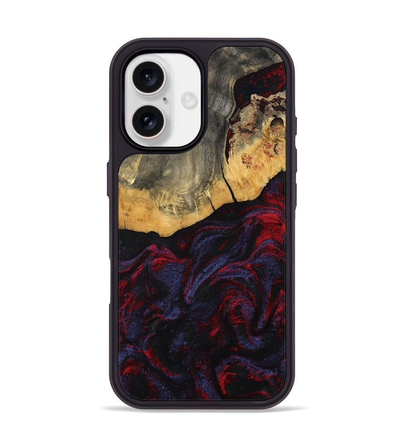 iPhone 17 Wood Phone Case - Camren (Red, 802174)