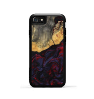 iPhone SE Wood Phone Case - Camren (Red, 802174)