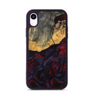iPhone Xr Wood Phone Case - Camren (Red, 802174)