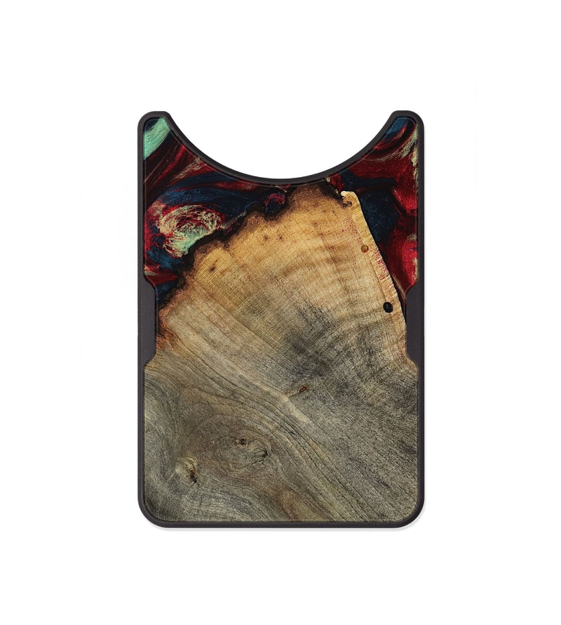 Alloy Wood Wallet - Marlon (Red, 802175)