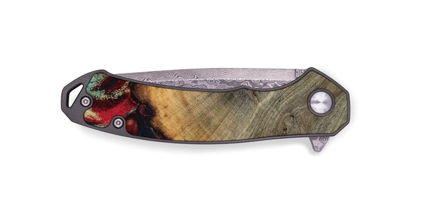 EDC Wood Pocket Knife - Marlon (Red, 802175)