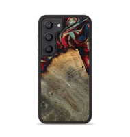 Galaxy S23 Wood Phone Case - Marlon (Red, 802175)