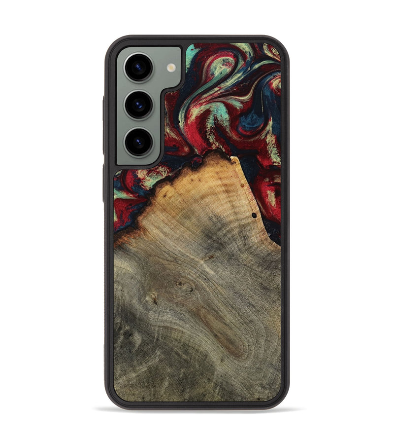 Galaxy S23 Plus Wood Phone Case - Marlon (Red, 802175)