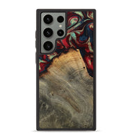 Galaxy S23 Ultra Wood Phone Case - Marlon (Red, 802175)