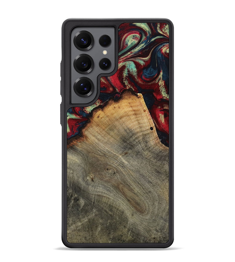 Galaxy S25 Ultra Wood Phone Case - Marlon (Red, 802175)